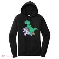 T-Rex Riding Unicorn Women's Hoodie thumb 0