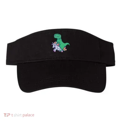 T-Rex Riding Unicorn Visor