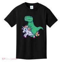 T-Rex Riding Unicorn Kids T-Shirt thumb 0