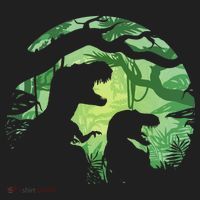 T-Rex Silhouette Women's Sweatshirt thumb 2