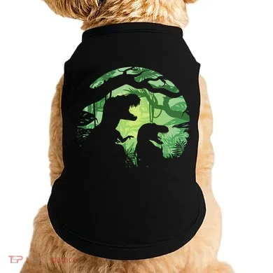 T-Rex Silhouette Doggie Tank