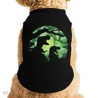 T-Rex Silhouette Doggie Tank thumb 0