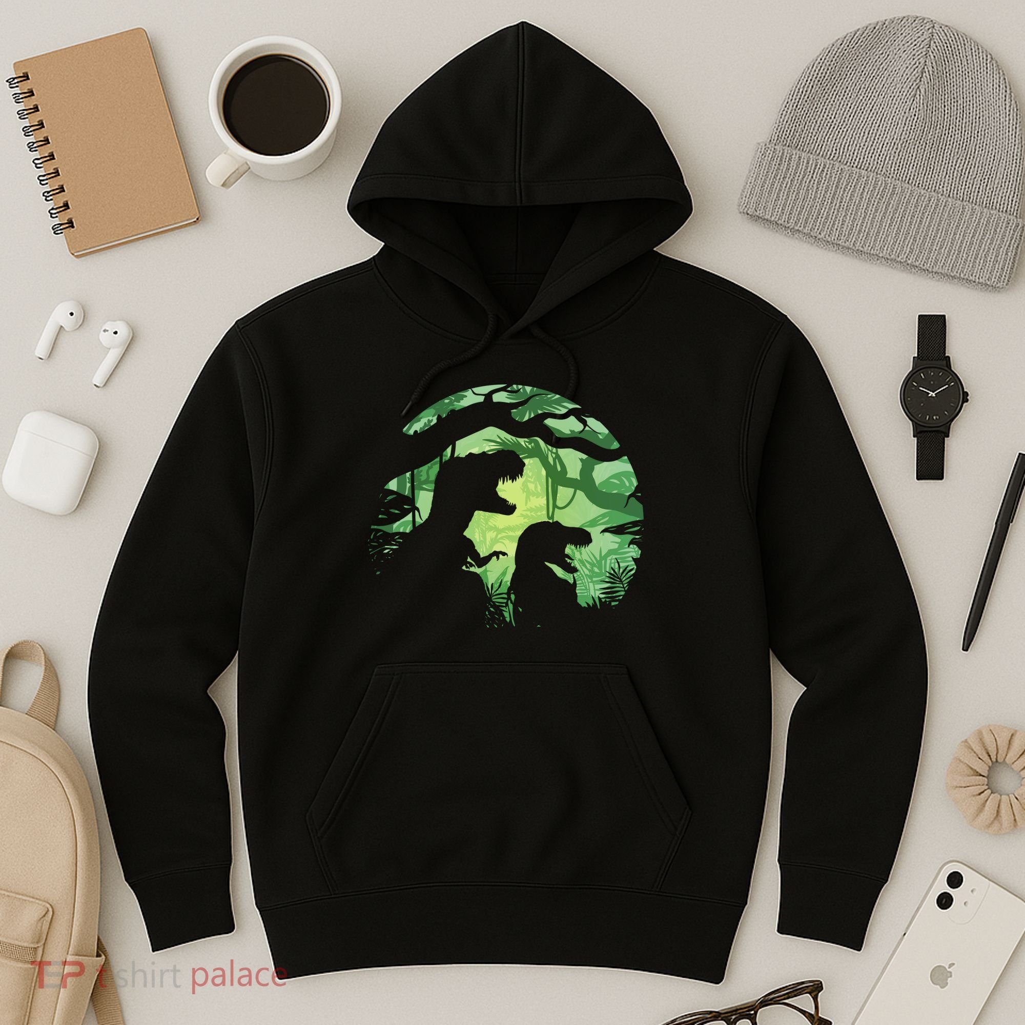 T-Rex Silhouette Hoodie
