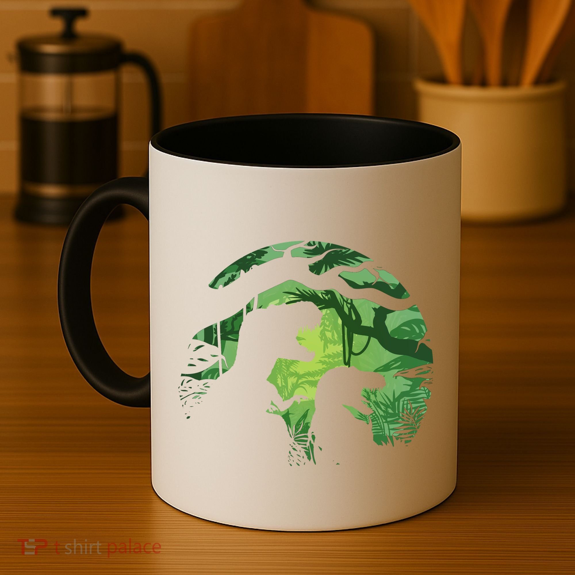 T-Rex Silhouette Coffee Mug