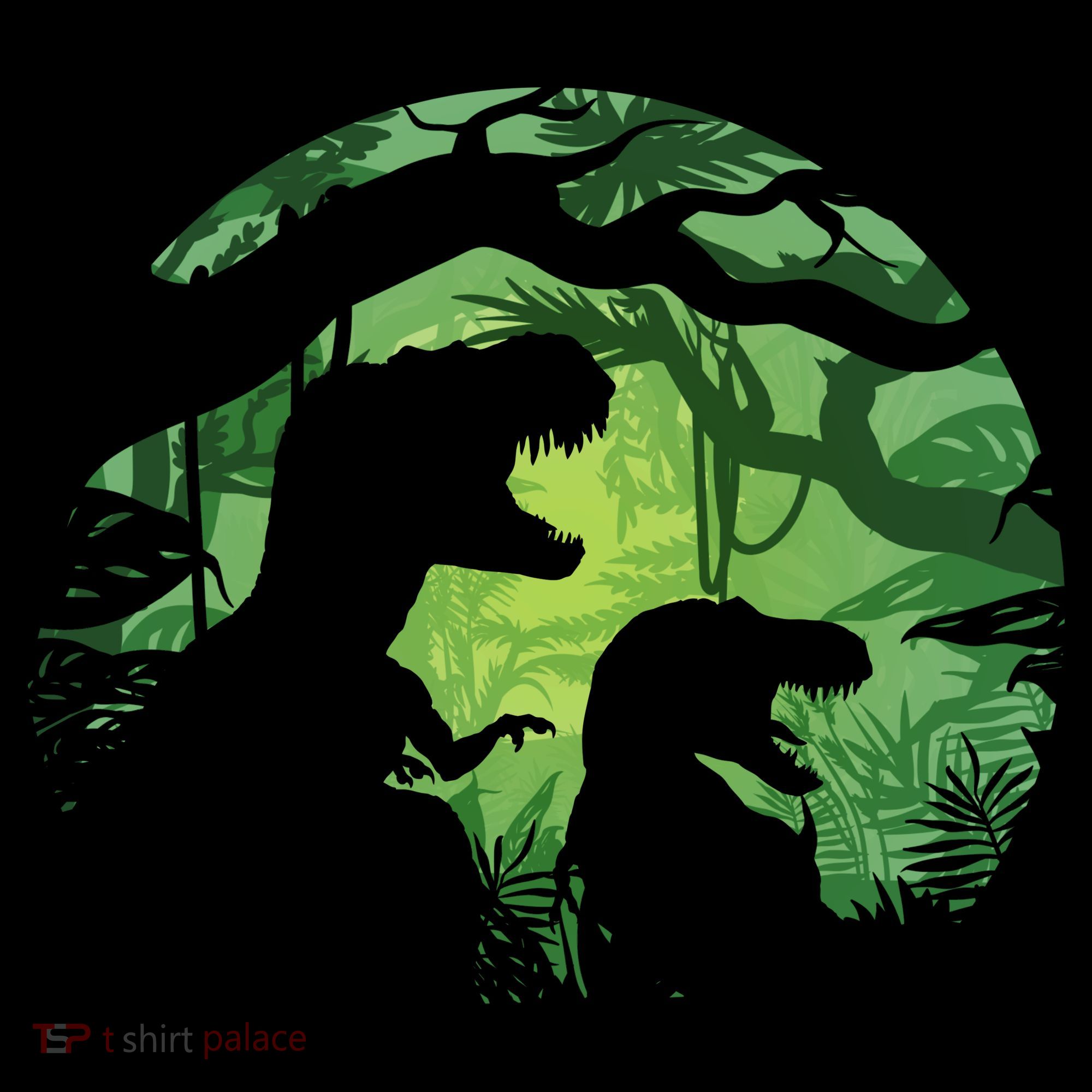 T-Rex Silhouette Coffee Mug