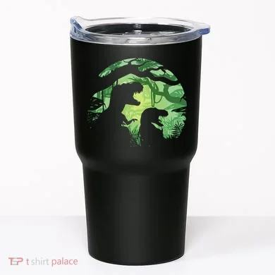 T-Rex Silhouette Tumbler
