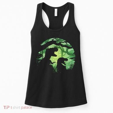 T-Rex Silhouette Women's Tank Top