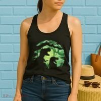 T-Rex Silhouette Women's Tank Top thumb 2