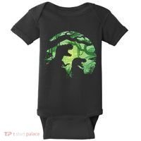 T-Rex Silhouette Baby Bodysuit thumb 0