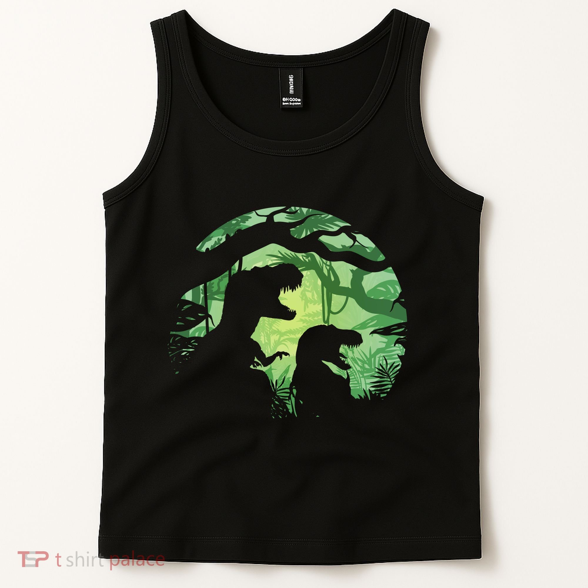 T-Rex Silhouette Tank Top