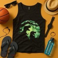 T-Rex Silhouette Tank Top thumb 4