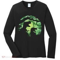 T-Rex Silhouette Women's Long Sleeve Shirt thumb 0