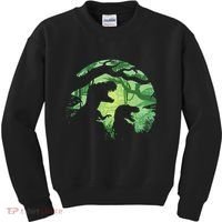T-Rex Silhouette Kids Sweatshirt thumb 0