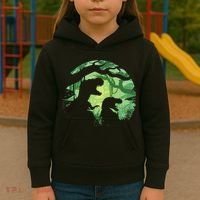 T-Rex Silhouette Kids Hoodie thumb 3