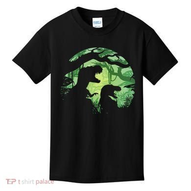 T-Rex Silhouette Kids T-Shirt