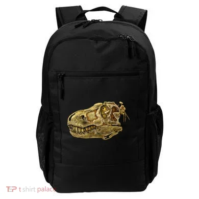 T-Rex Skull Skeleton Head Backpack