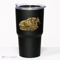 T-Rex Skull Skeleton Head Tumbler thumb 0