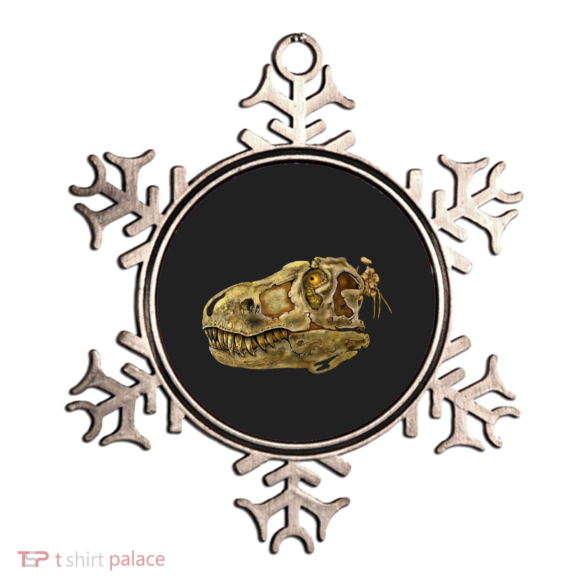 T-Rex Skull Skeleton Head Ornament