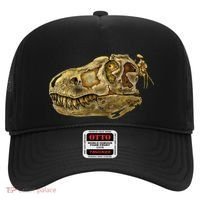 T-Rex Skull Skeleton Head Hat thumb 0