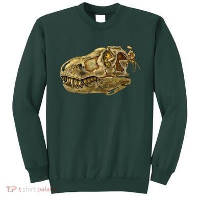 T-Rex Skull Skeleton Head Sweatshirt