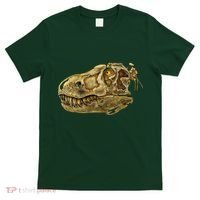 T-Rex Skull Skeleton Head T-Shirt thumb 0