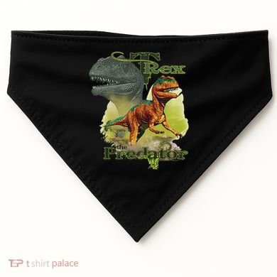 T-Rex The Predator 3D Puff Embossed USA-Made Doggie Bandana
