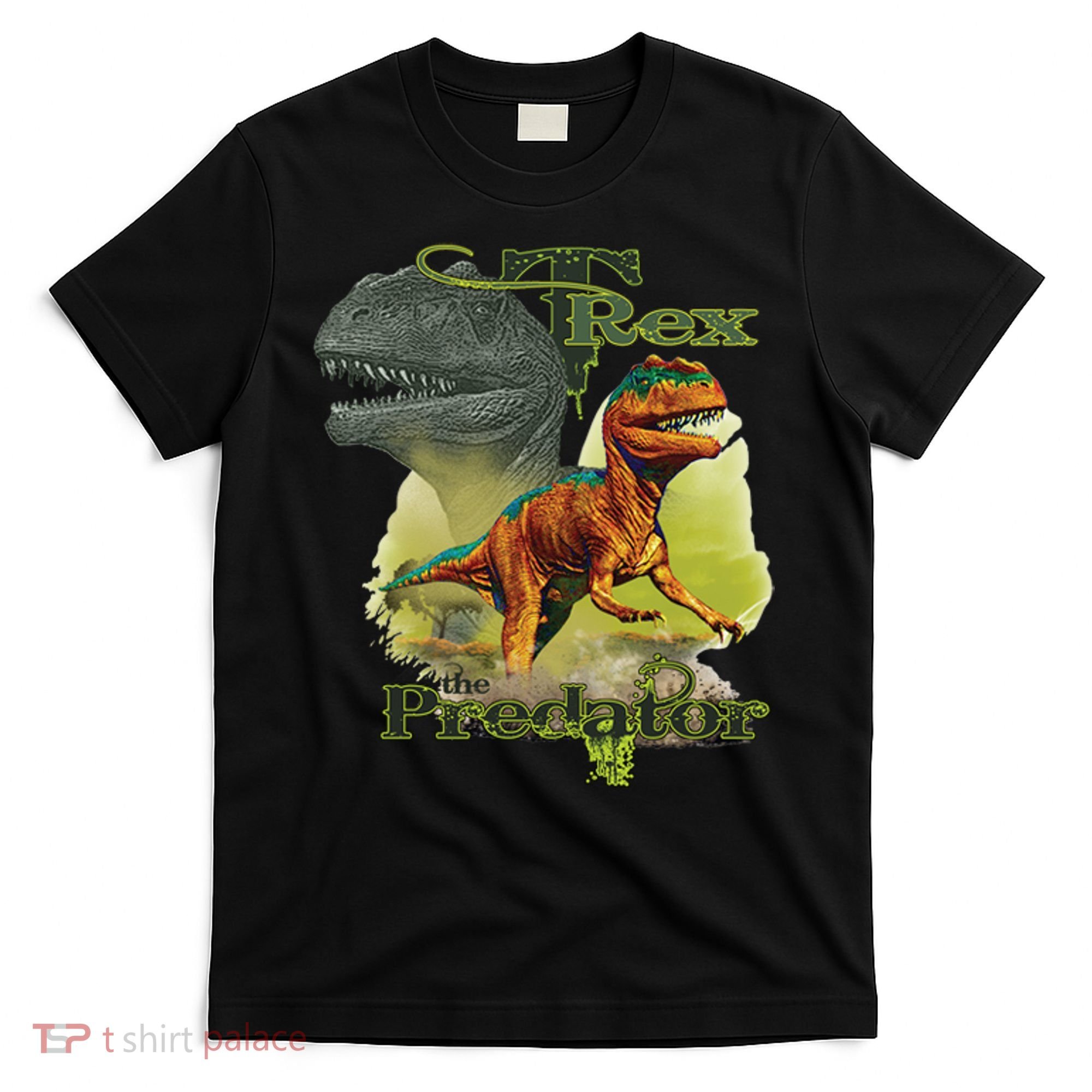 T-Rex The Predator 3D Puff Embossed T-Shirt
