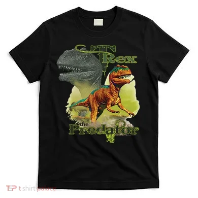 T-Rex The Predator 3D Puff Embossed T-Shirt