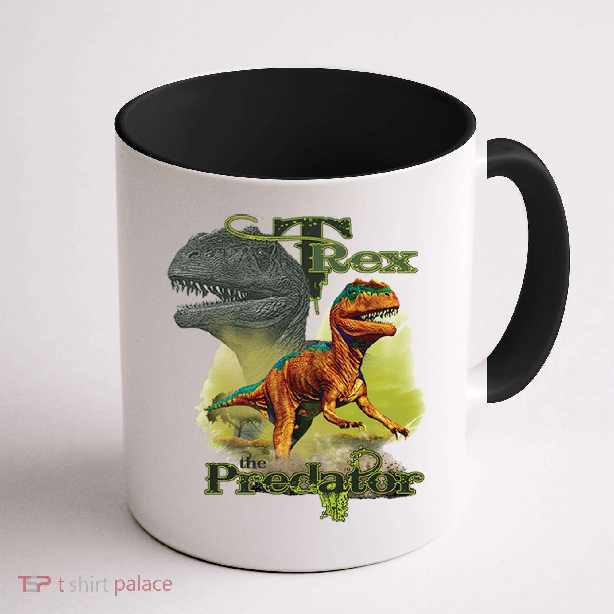 T-Rex The Predator 3D Puff Embossed Coffee Mug