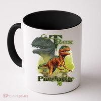 T-Rex The Predator 3D Puff Embossed Coffee Mug thumb 0