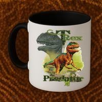 T-Rex The Predator 3D Puff Embossed Coffee Mug thumb 2