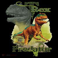 T-Rex The Predator 3D Puff Embossed Ornament thumb 1
