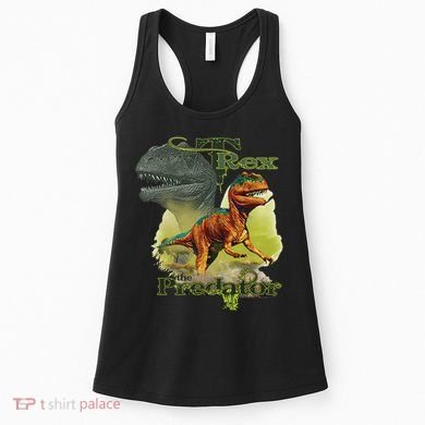 T-Rex The Predator 3D Puff Embossed Women's Tank Top