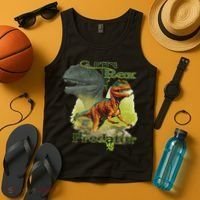 T-Rex The Predator 3D Puff Embossed Tank Top thumb 4