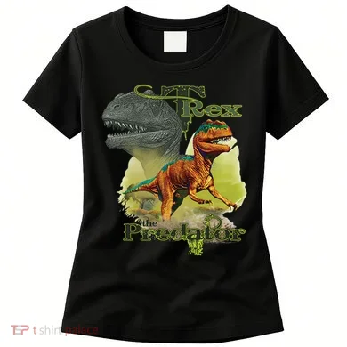 T-Rex The Predator 3D Puff Embossed Women's T-Shirt