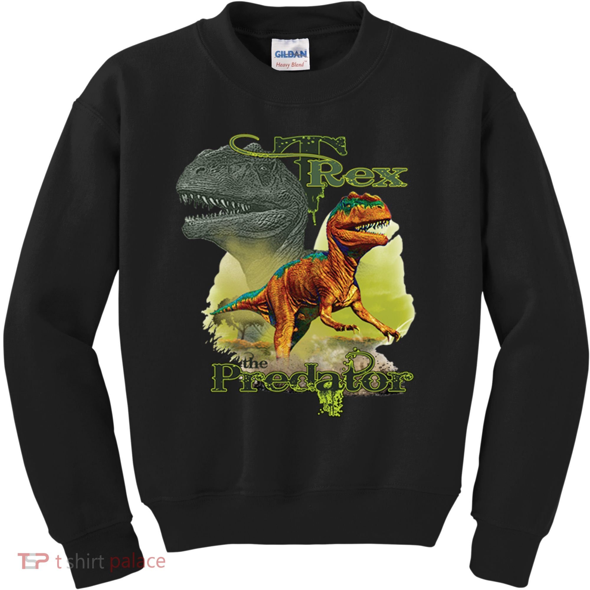T-Rex The Predator 3D Puff Embossed Kids Sweatshirt