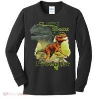 T-Rex The Predator 3D Puff Embossed Kids Long Sleeve Shirt thumb 0