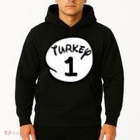 Turkey 1 2 3 Funny Thanksgiving Matching Hoodie thumb 2