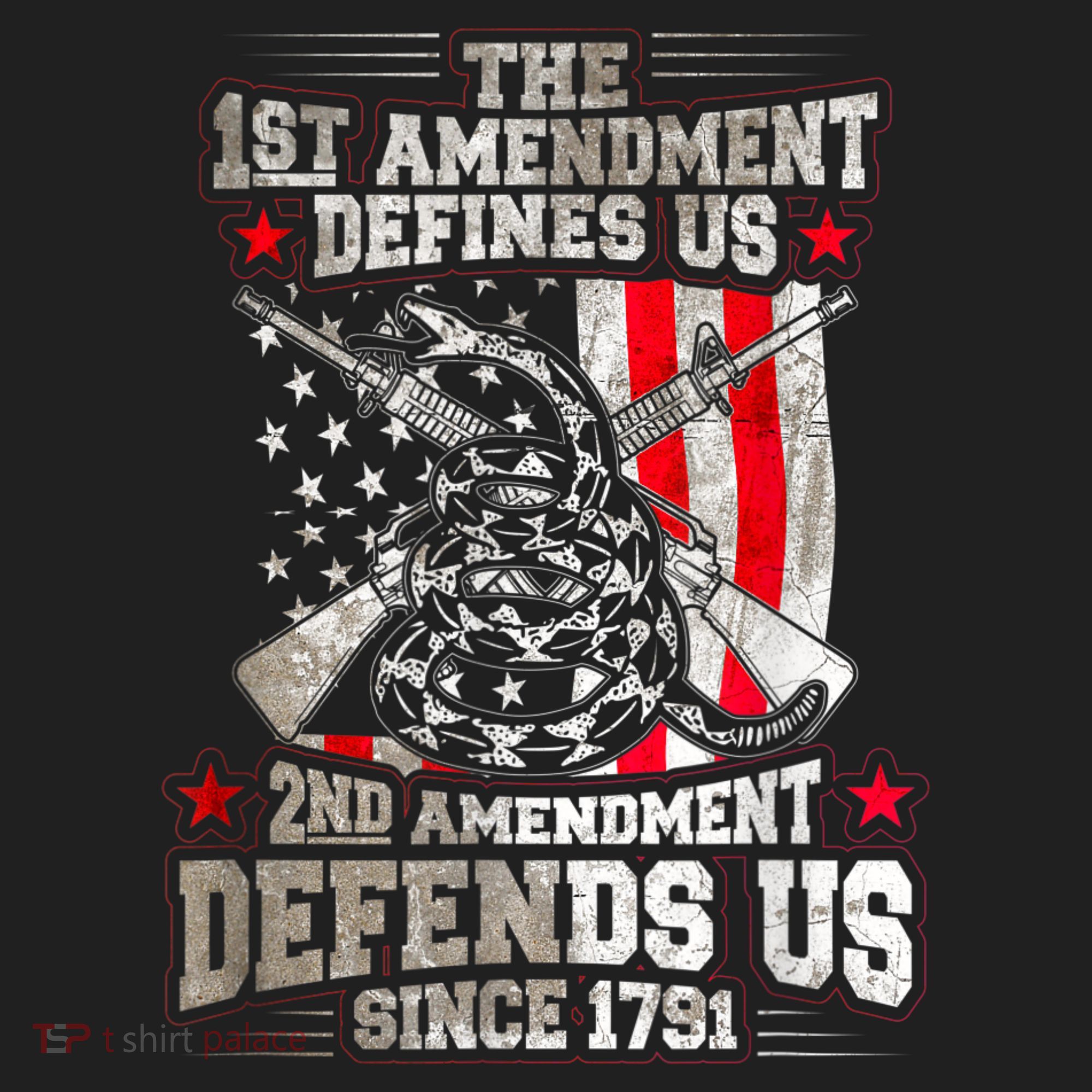 The 1st Amendment Defines Us! 2nd Amendment Defend Us! Beanie
