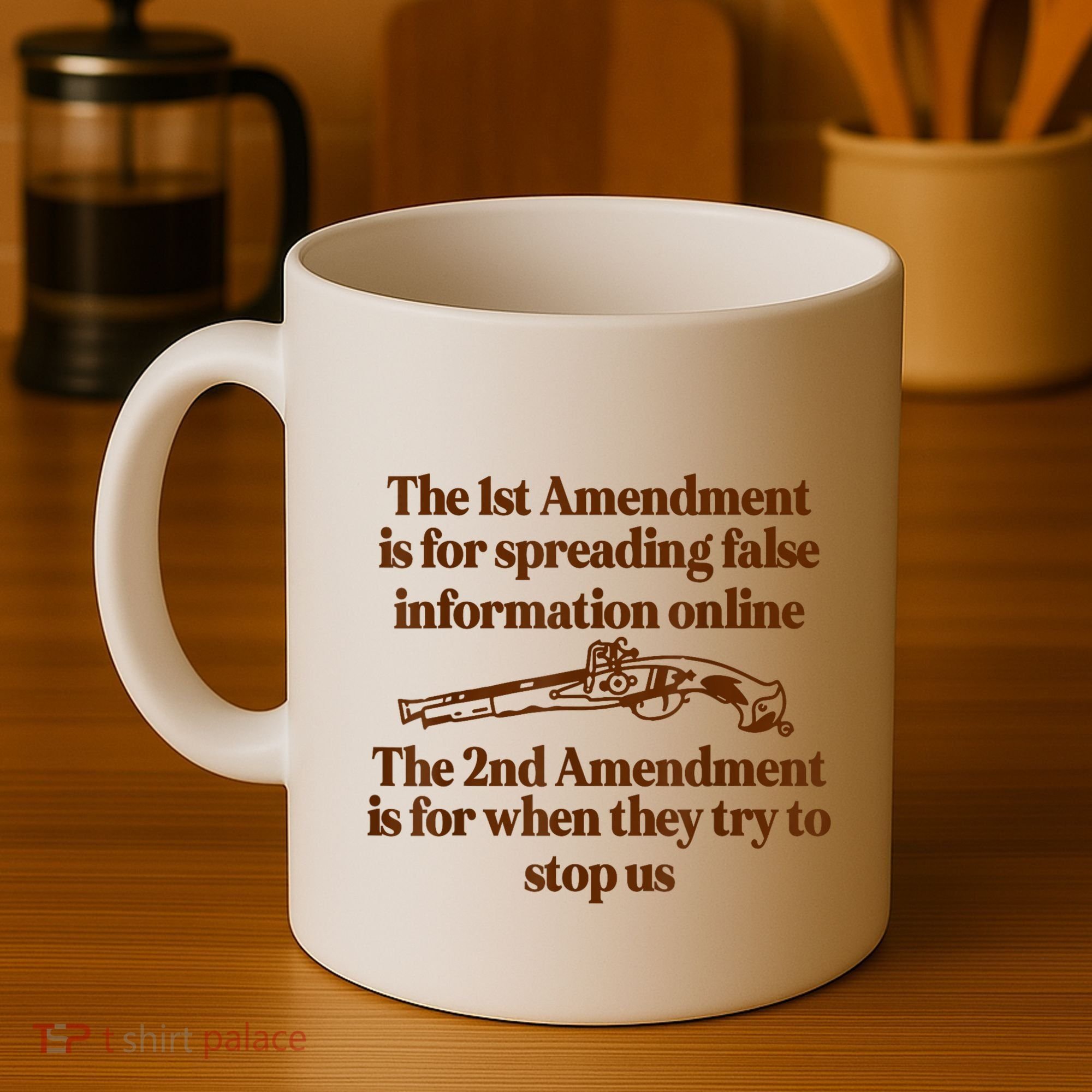 The 1st Amendment Is For Spreading False Information Online Coffee Mug