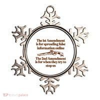 The 1st Amendment Is For Spreading False Information Online Ornament thumb 0