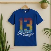 Teenager 13th Birthday 13 Year Old Gifts T-Shirt thumb 2