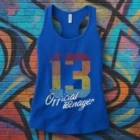 Teenager 13th Birthday 13 Year Old Gifts Women's Tank Top thumb 3