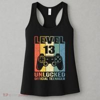 Teenager 13th Birthday Gift Level 13 Unlocked Women's Tank Top thumb 3