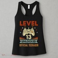 Teenager 13th Birthday Level 13 Unlocked Women's Tank Top thumb 3