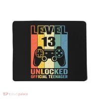 Teenager 13th Birthday Gift Level 13 Unlocked Mousepad thumb 0