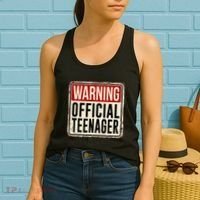 Teenager 13th Birthday Gift 13 Year Old Women's Tank Top thumb 2