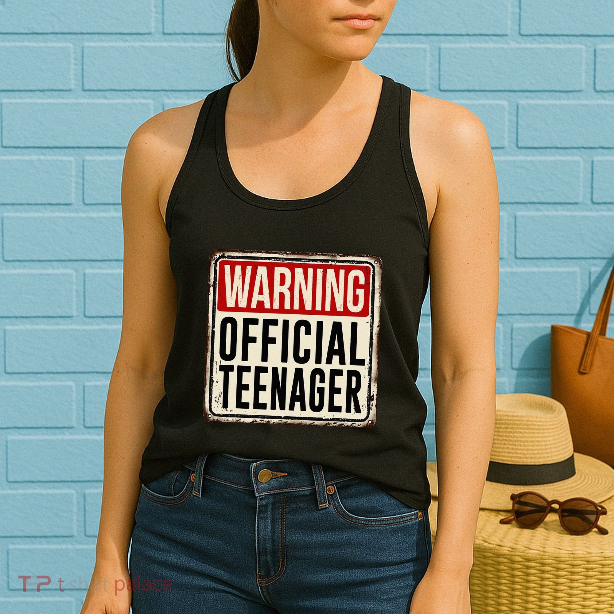 Teenager 13th Birthday Gift 13 Year Old Women's Tank Top