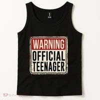 Teenager 13th Birthday Gift 13 Year Old Tank Top thumb 2