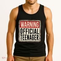 Teenager 13th Birthday Gift 13 Year Old Tank Top thumb 3